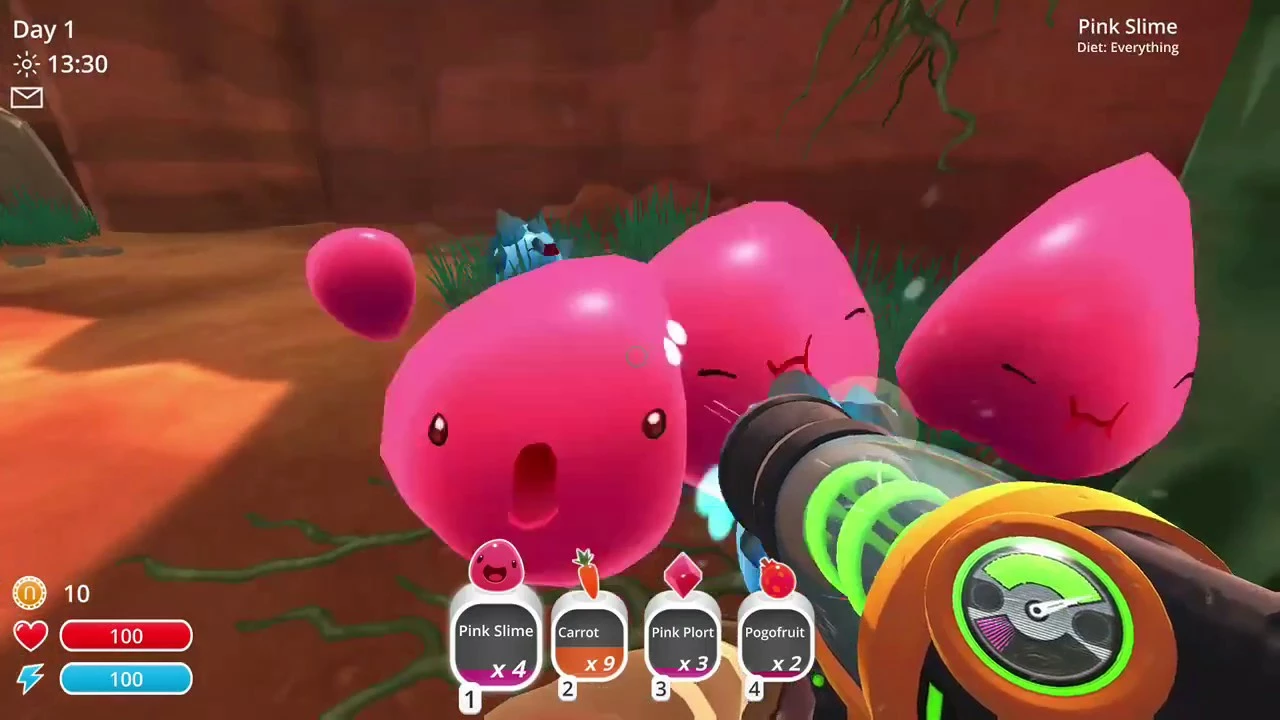 Фигурка персонажа игры Slime Rancher - Pink Slime (Розовый Слайм)