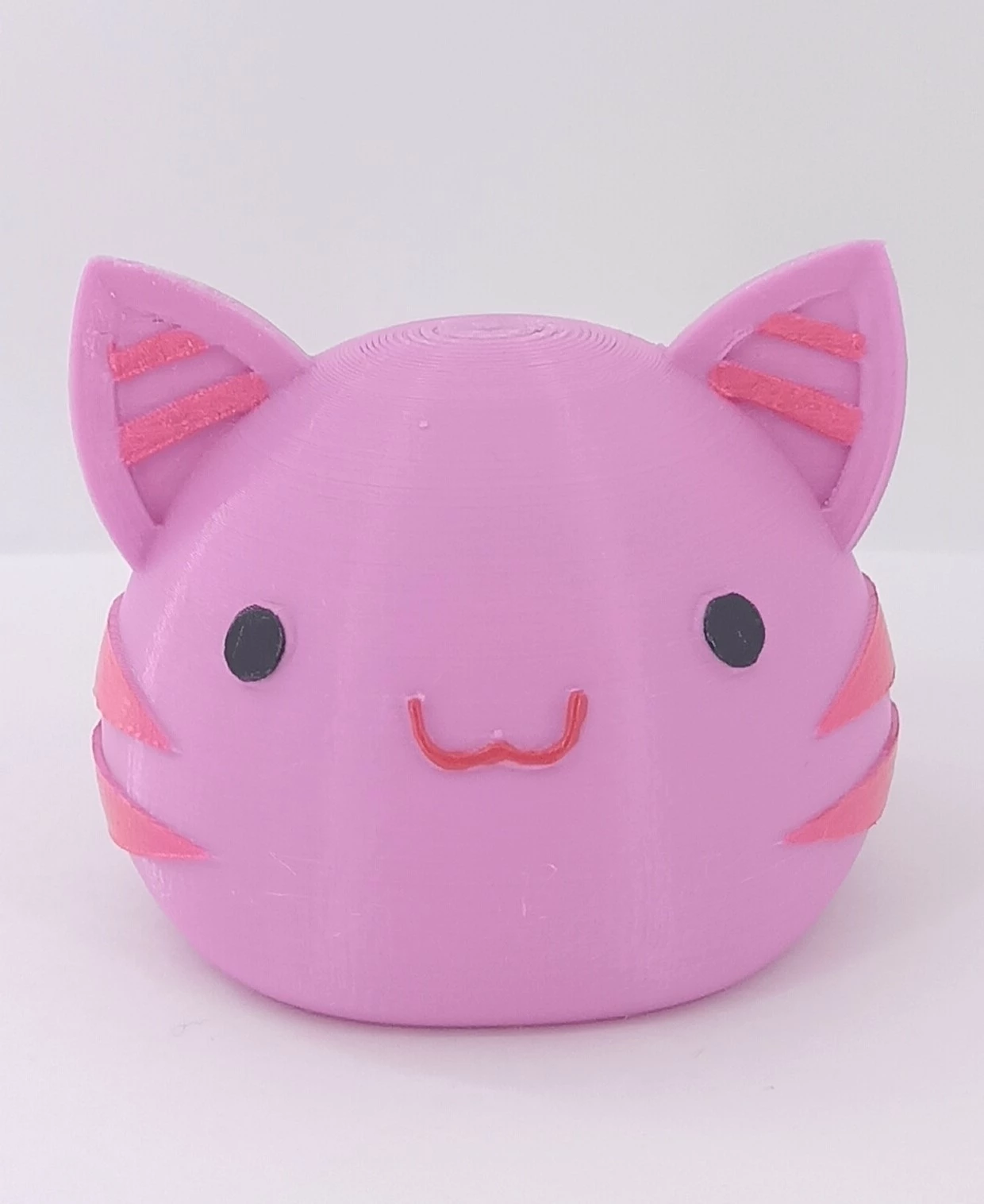 Фигурка персонажа игры Slime Rancher - Pink Tabby Largo (Розовый мяуровый  ларго Слайм)